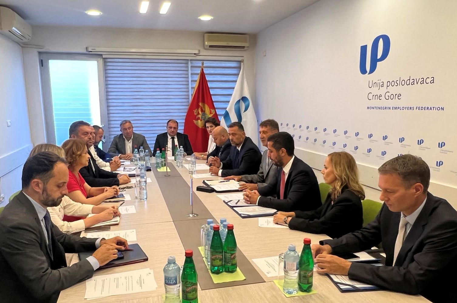 UPCG održala sastanak sa ministrom ekonomskog razvoja i turizma Crne Gore i ministrom unutrašnje i spoljne trgovine Srbije