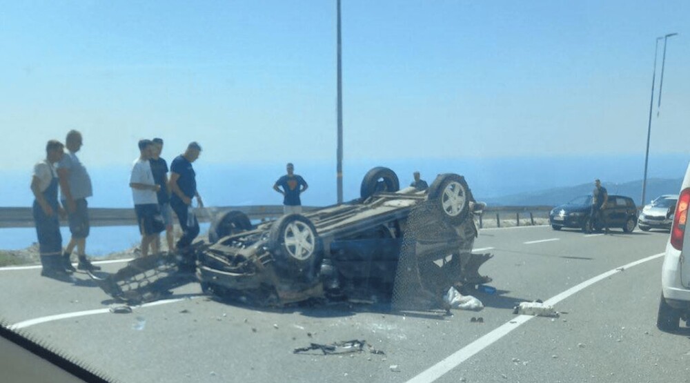 Saobraćajna nezgod na Brajićima, povrijeđena jedna osoba
