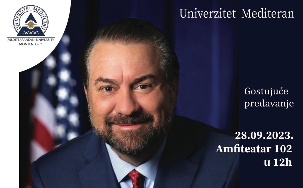 Državni tužilac Arizone Mark Brnović dolazi u Podgoricu