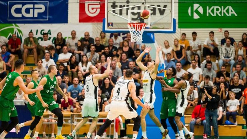 Partizan iskalio bijes u Novom Mestu, Krka samo gledala kako razlika raste do +40