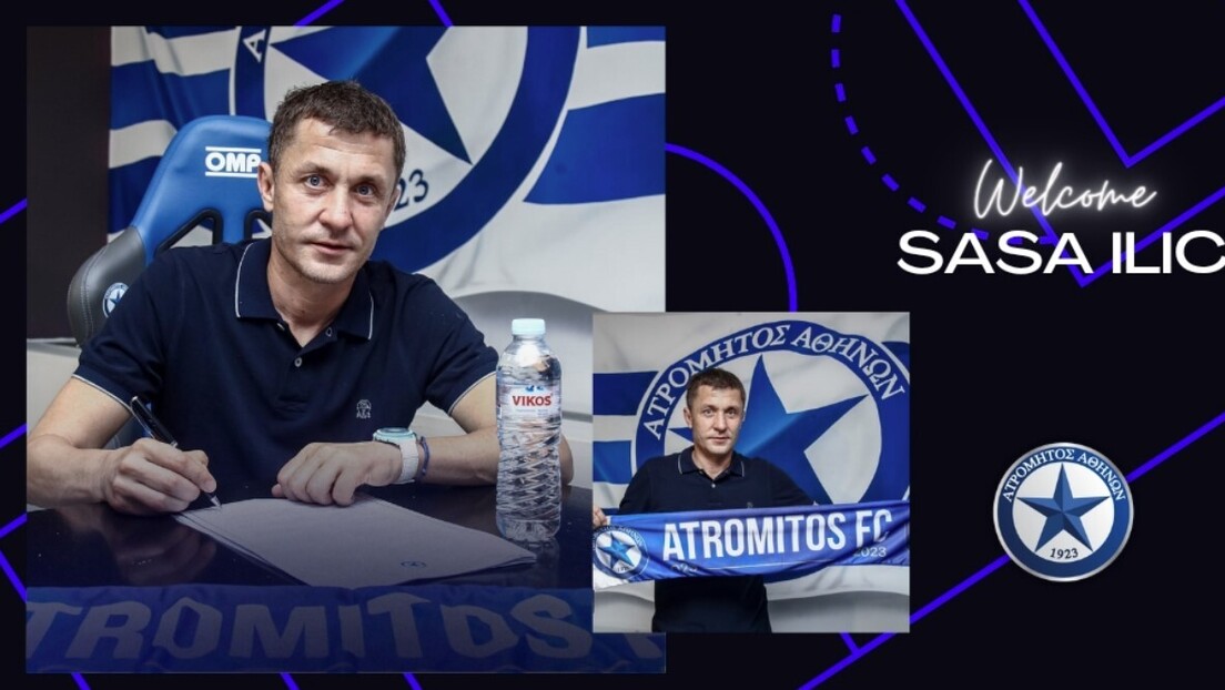 Legenda Partizana ima novi posao – Saša Ilić preuzeo Atromitos
