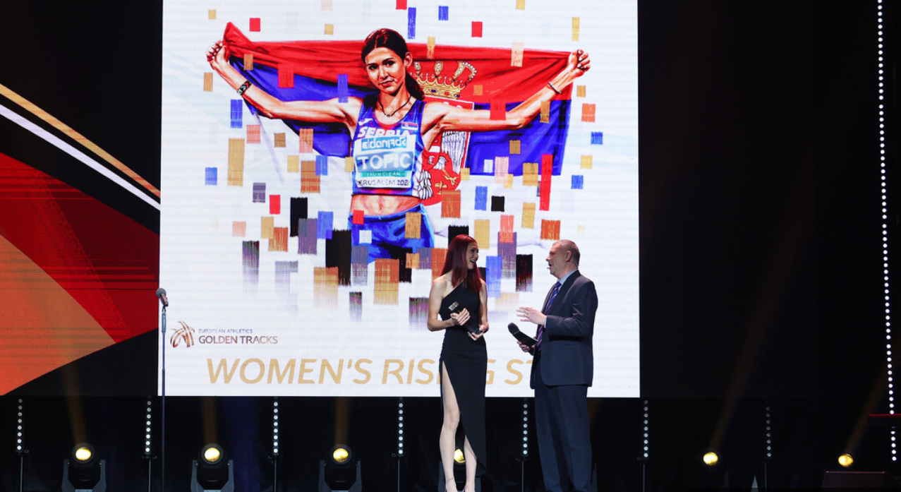 Angelina Topić je najbolja mlada atletičarka Evrope