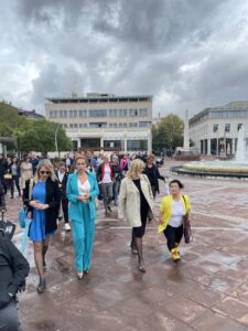 Borovinić Bojović u šetnji sa sugrađanima sa invaliditetom: Moj lični i politički cilj je stvaranje društva jednakih šansi za sve