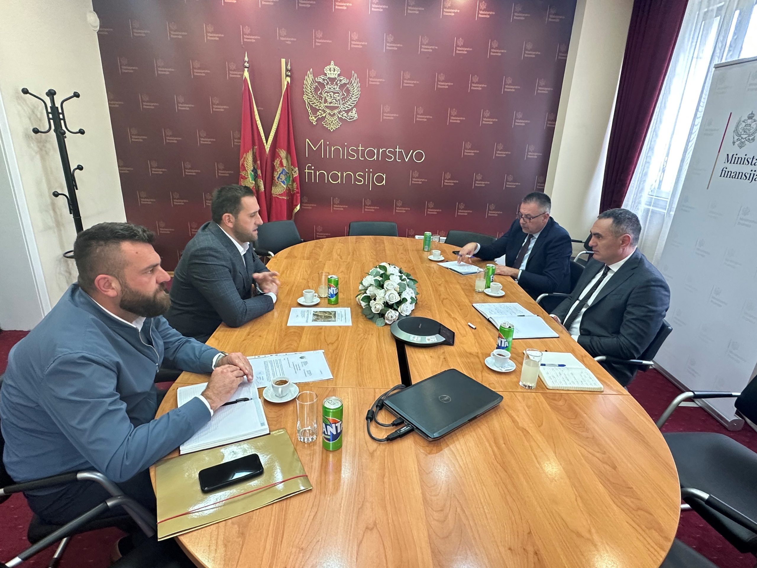 Damjanović se sastao sa Balićem: U fokusu finansijski izazova sa kojima se suočava Opština Gusinje