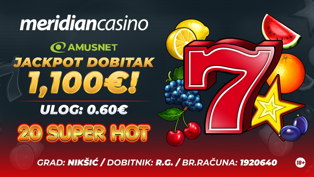 Još jedan nevjerovatan jackpot!