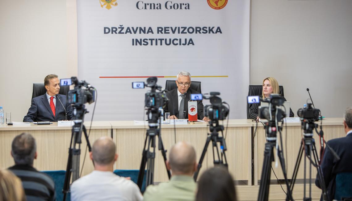DRI: Negativno mišljenje na reviziju pravilnosti Predloga zakona o završnom računu budžeta Crne Gore za 2022. godinu
