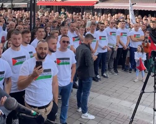 U Rožajama održan skup podrške Palestini