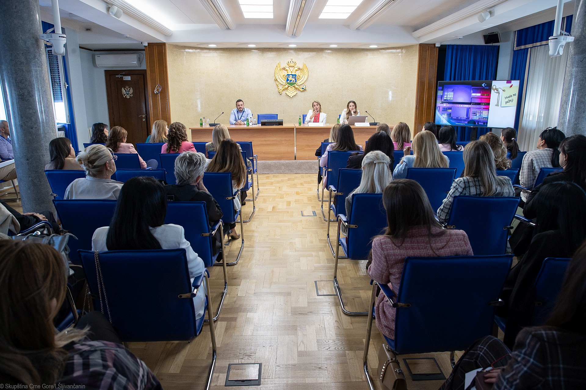 U Skupštini održana prezentacija „Ružišasti oktobar“