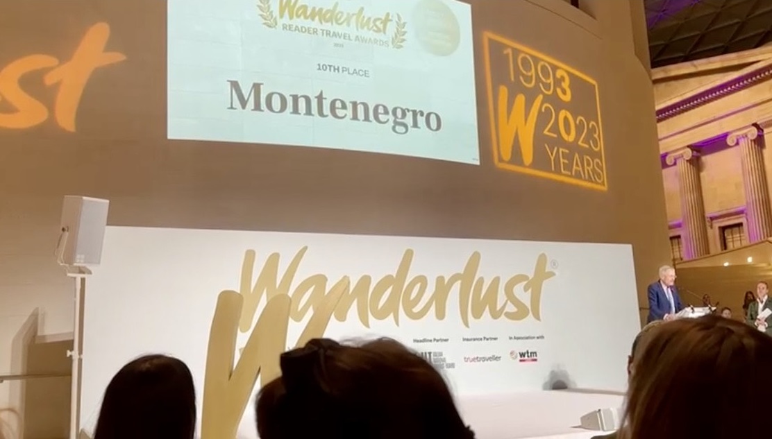 Vanderlast: Crna Gora među TOP 10 najpoželjnijih rastućih destinacija na svijetu