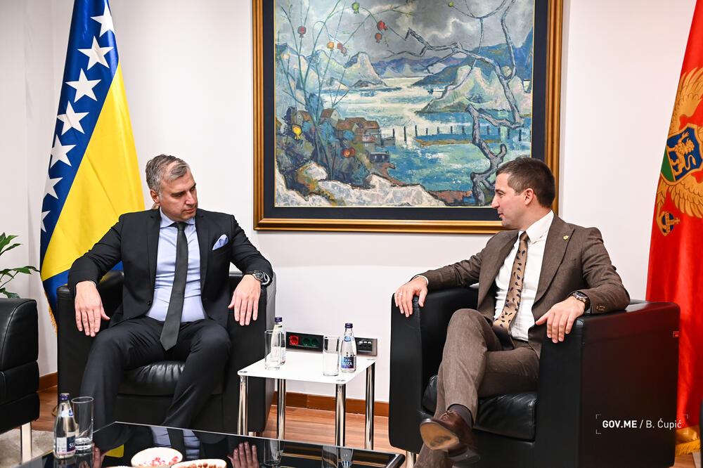 Bečić sa bosanskim ambasadorom: Dobrosusjedski odnosi Crne Gore i BiH su primjer istinskih tradicionalnih i snažnih veza