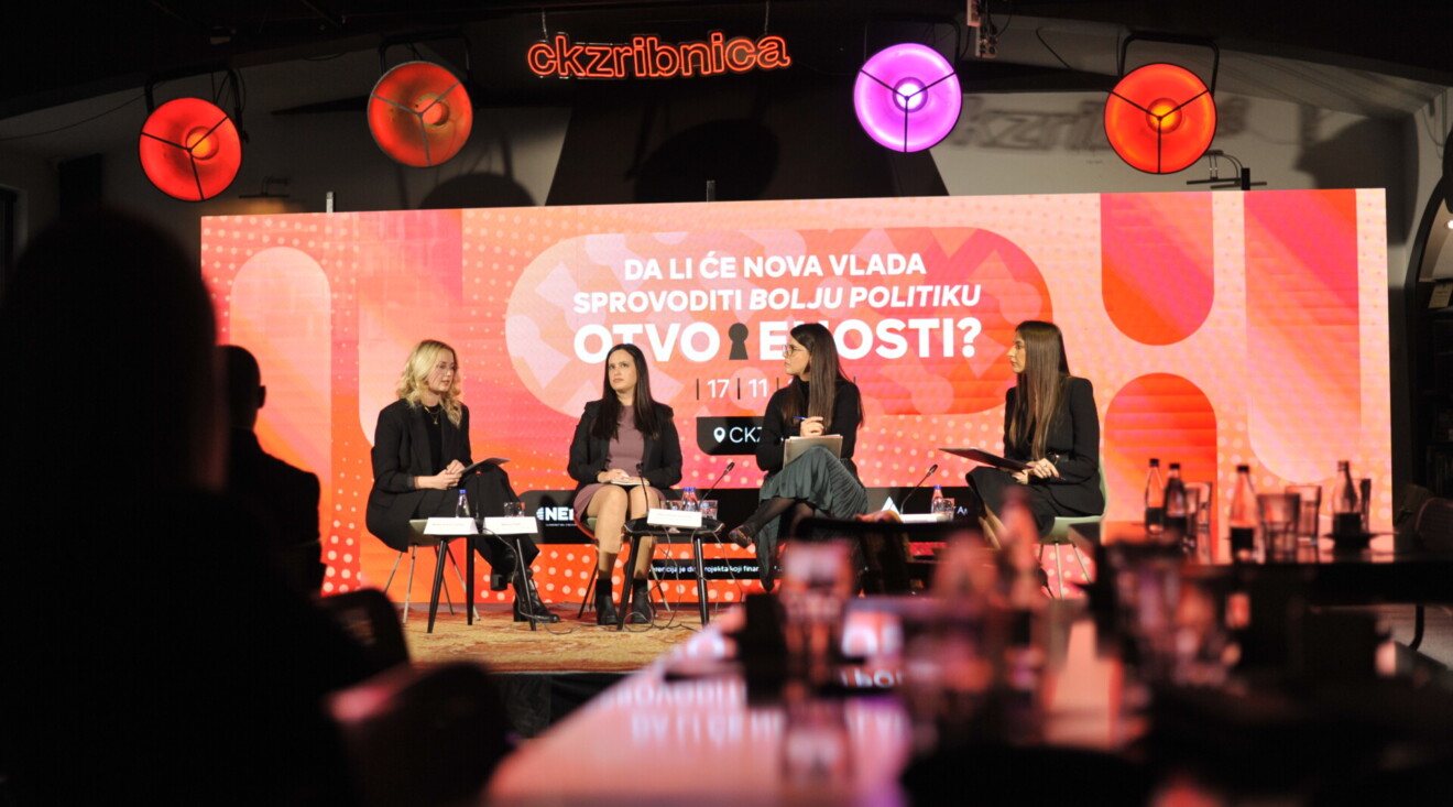 Otvorenost institucija ne smije zavisiti od pojedinaca