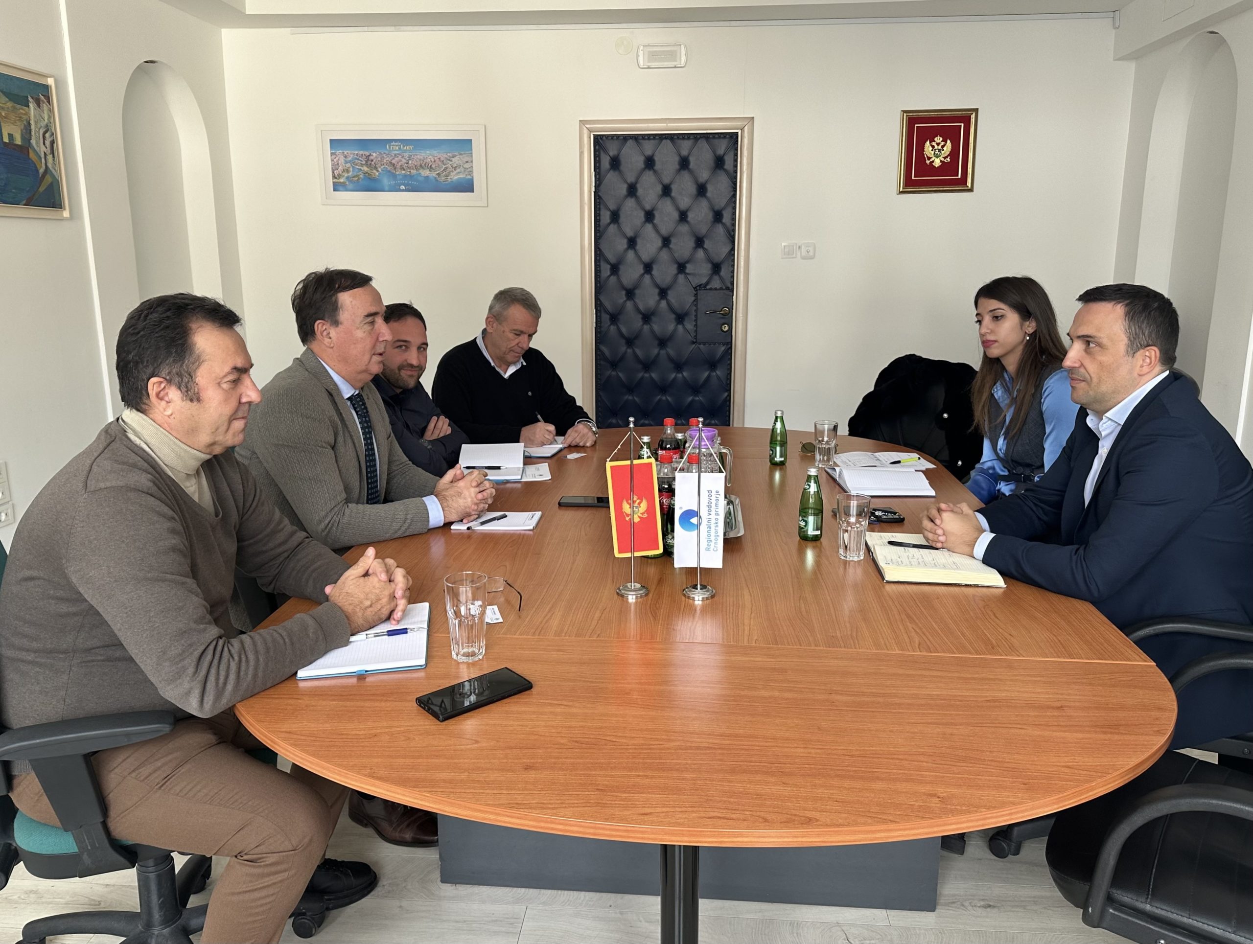 Predstavnici IRF-a Crne Gore posjetili Regionalni vodovod