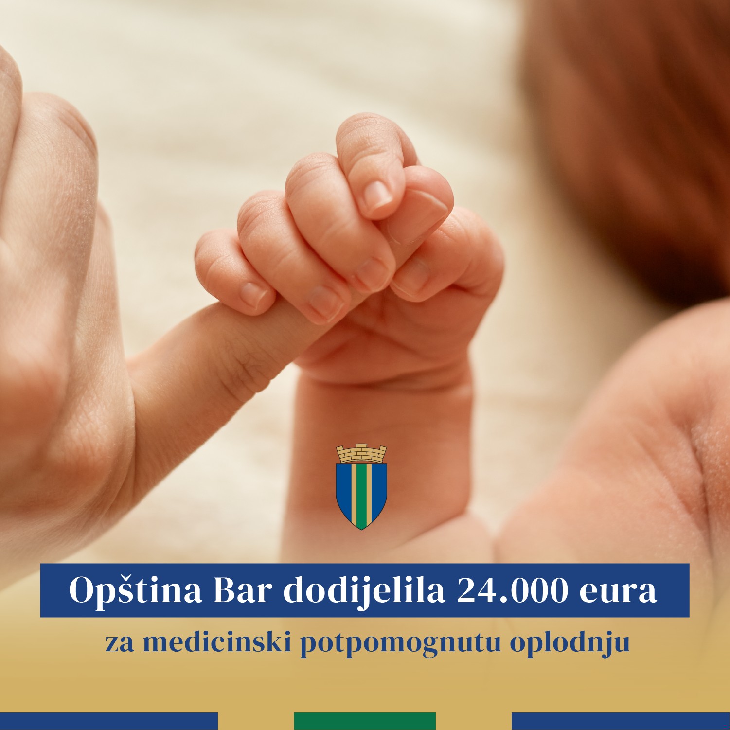 Dodijeljeno više od 20.000 evra za medicinski potpomognutu oplodnju