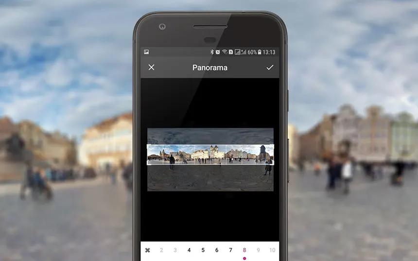 Kako da snimite panoramsku fotografiju od 360 stepeni na Android telefonu?