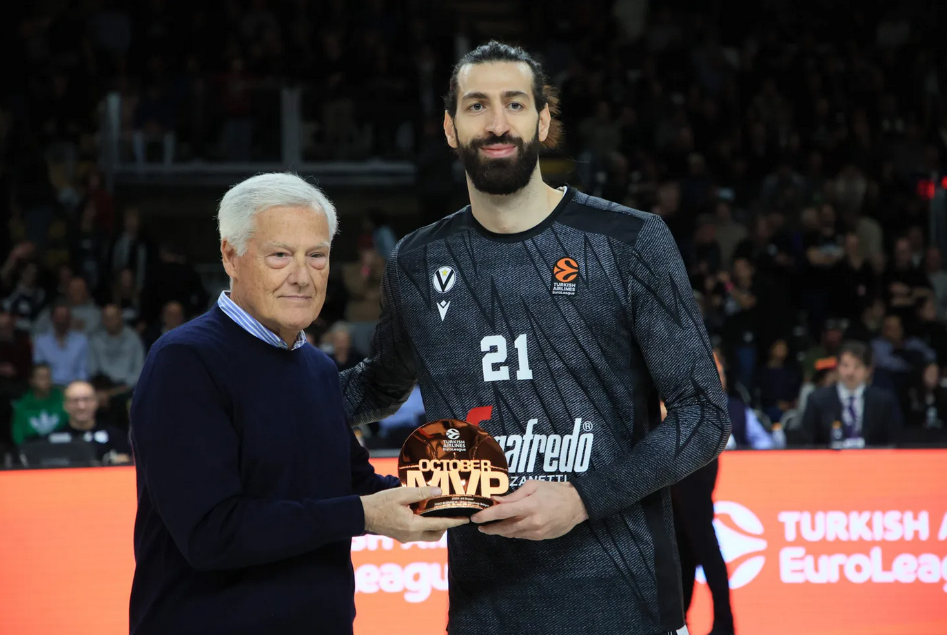Šengelija MVP 6. kola Evrolige