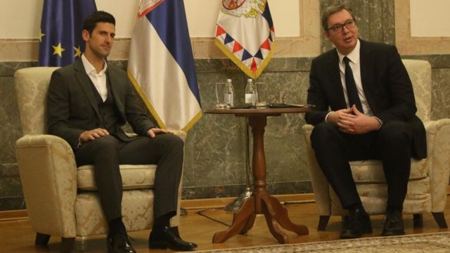 Vučić čestitao Đokoviću: Samo je nebo granica, želim Vam da još dugo ostanete na vrhu svijeta na ponos i radost Srbije