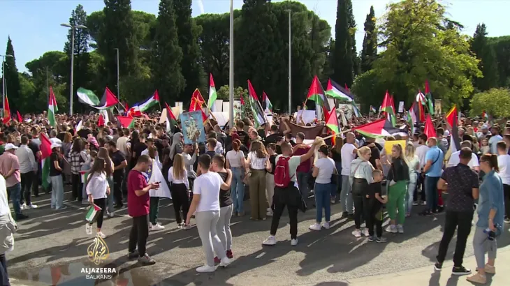 Skup podrške i marš mira za Palestinu sjutra u Podgorici