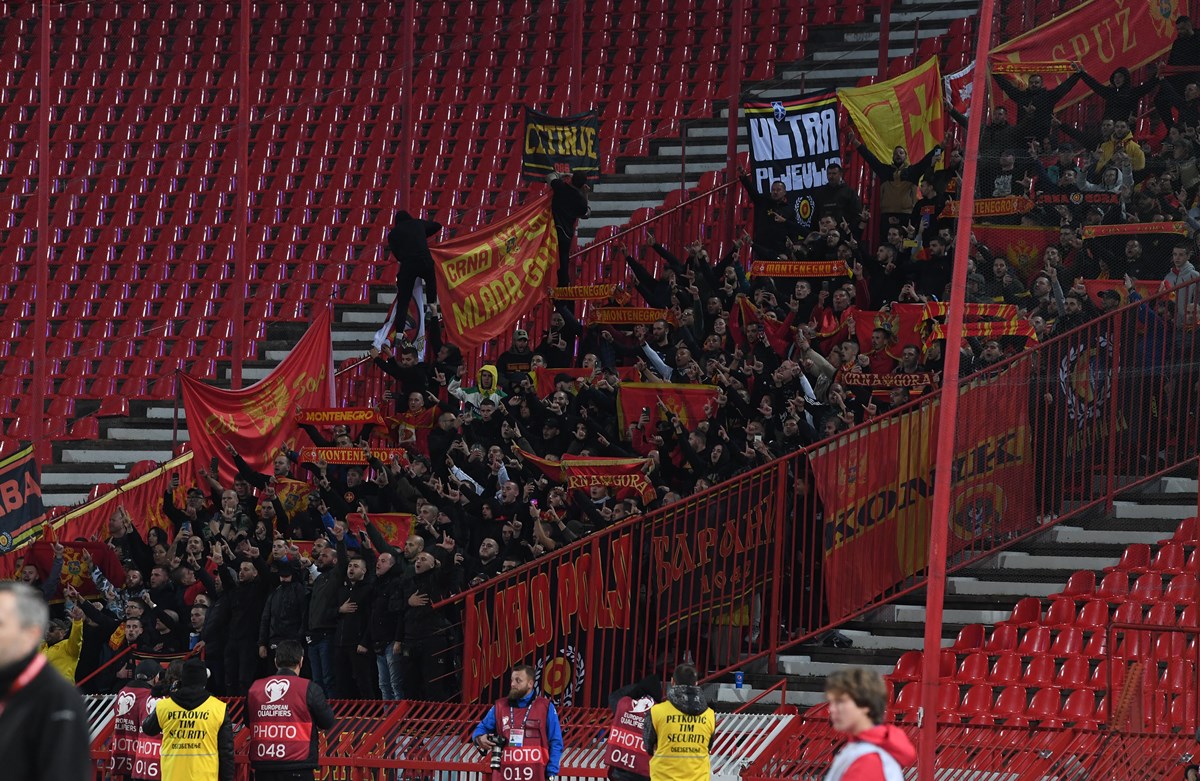Zbog rasizma u Beogradu: UEFA kaznila Fudbalski savez Crne Gore