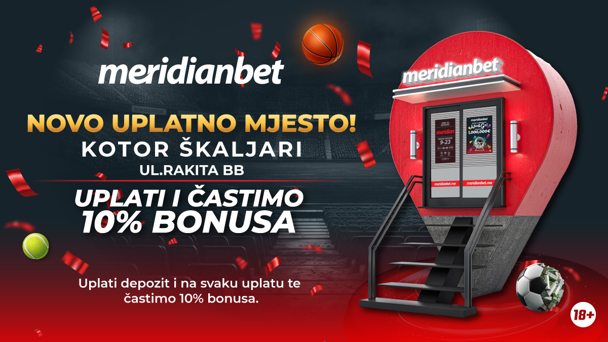 Nova sportska kladionica u Kotoru – neodoljivi pokloni već od prvog dana!