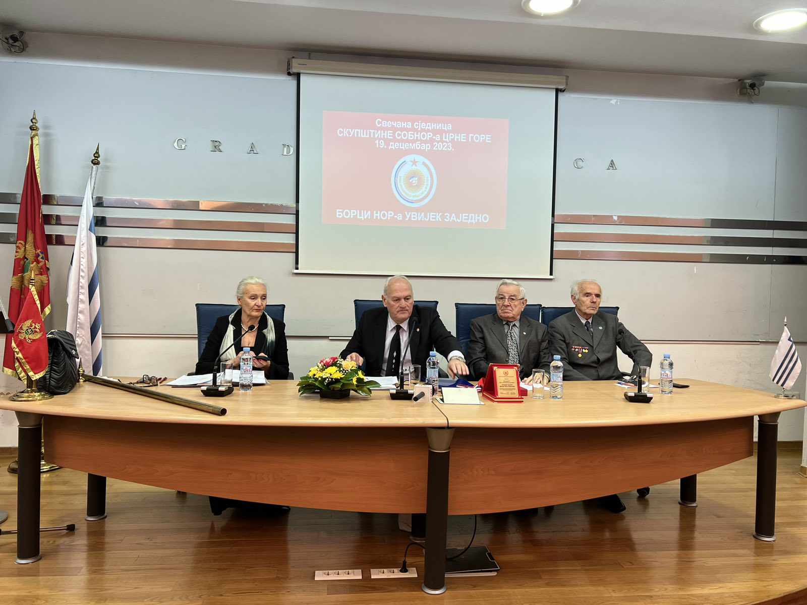 SOBNOR i OBNOR obilježili 79 godina od kada je oslobođena Podgorica