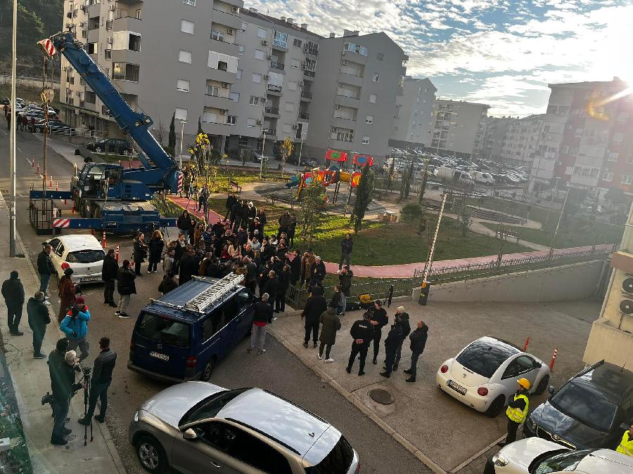 Danas neće doći do rušenja sporne Lamele C na Zabjelu