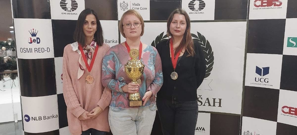 Novikova nova šampionka Crne Gore u šahu