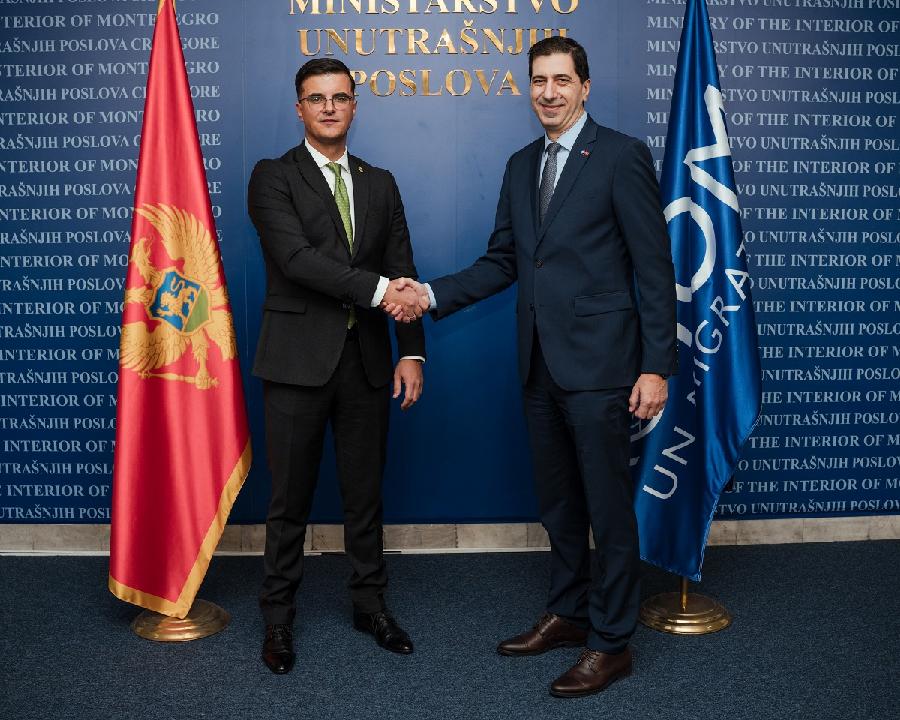 Šaranović-Gjorgjiev: Podrška IOM-a u ubrzanju evropskih integracija i suzbijanju kriminala