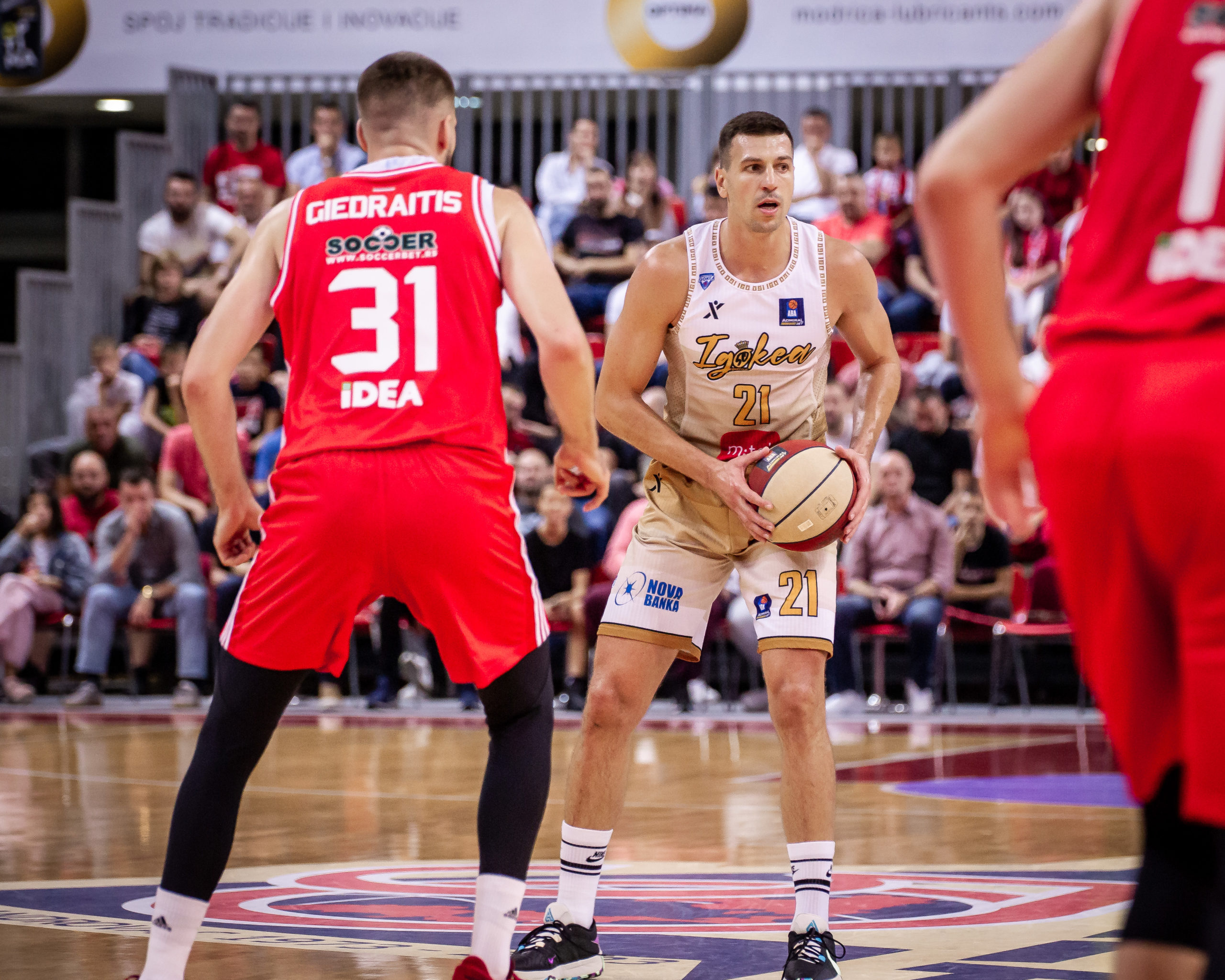 Davidovac: Igokea bez važnih djelova, ali dolazi u Beograd da se bori; Jovanović: Gostujemo najboljem timu u ligi