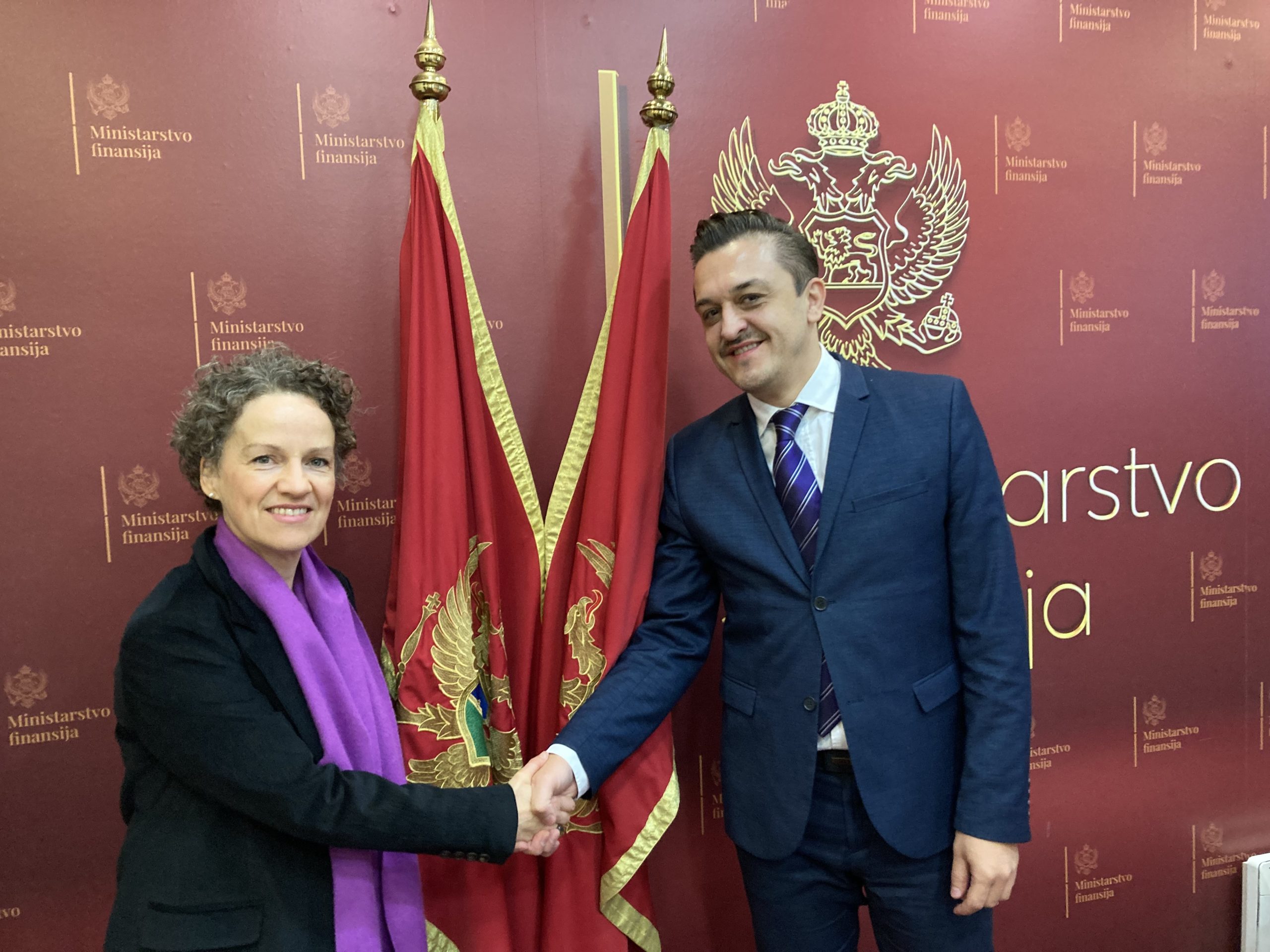 Vuković se sastao sa ambasadorkom Vag: Podrška OEBS-a Crnoj Gori u oblasti rodnog budžetiranja