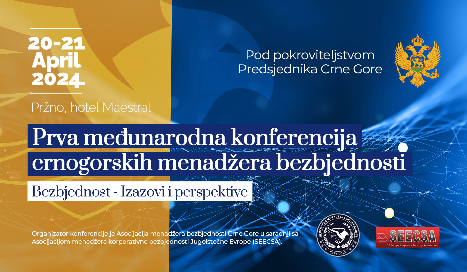 Milatović pokrovitelj prve međunarodne konferencije crnogorskih menadžera bezbjednosti