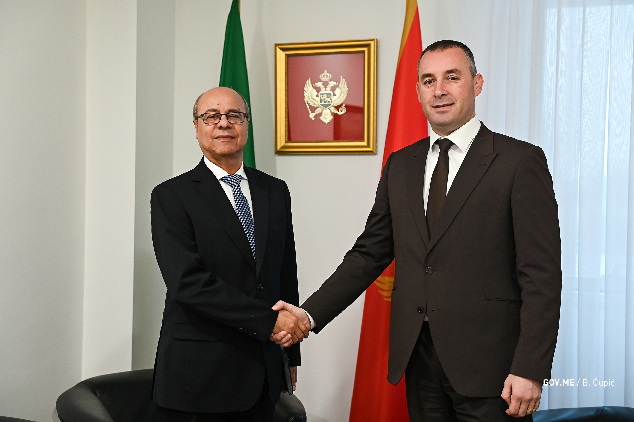 Šćekić razgovarao sa ambasadorom Alžira: Značajan prostor za unapređenje međudržavne saradnje