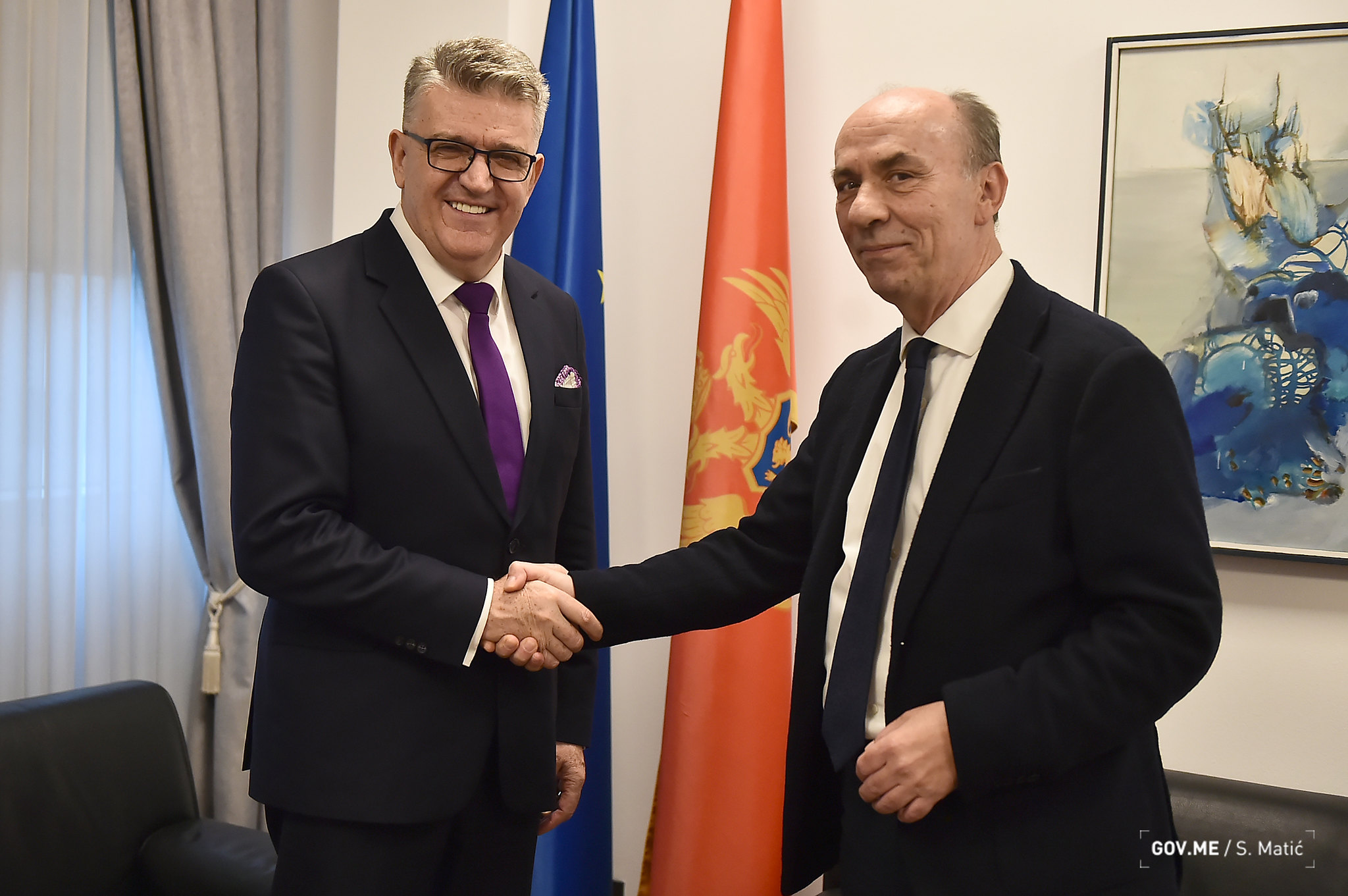 Pavićević i Grubišić: Povjerenje i razumijevanje će i dalje krasiti odnose Crne Gore i Hrvatske