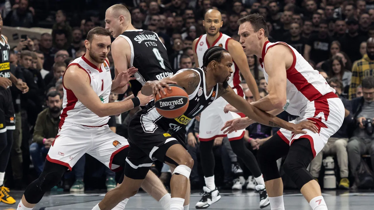 Partizan serijom 31:4 progutao Olimpiju Milano u grotlu Arene