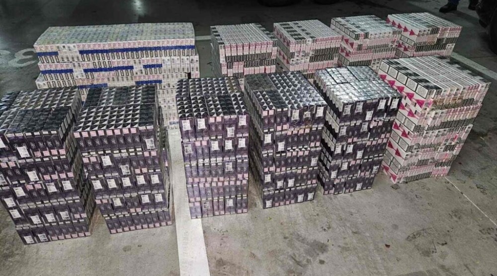 Nedozvoljena trgovina cigaretama u Podgorici: Uhapšene dvije osobe, pronađeno 6.000 šteka cigareta