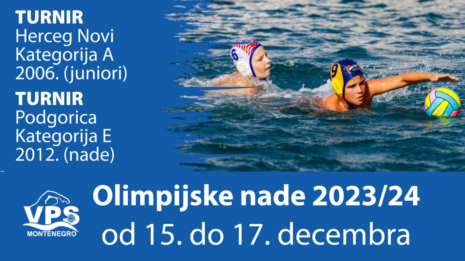 Herceg Novi i Podgorica domaćini posljednjih turnira za Olimpijske nade