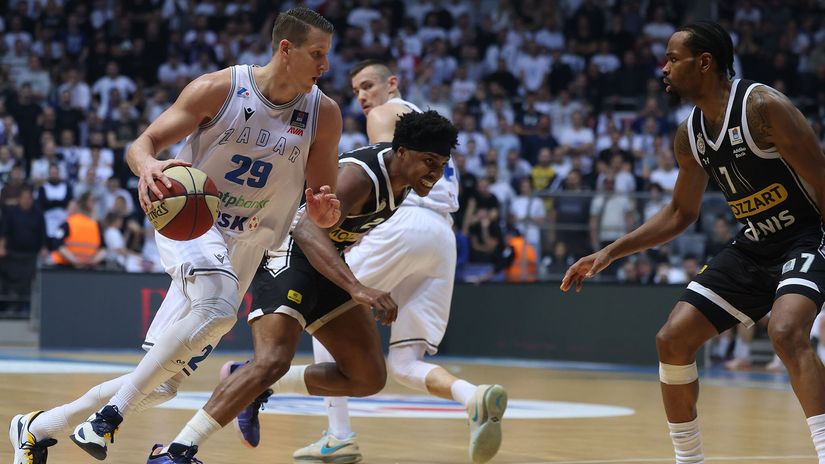 Zadar razbio Partizan, Božić i Drežnjak nezaustavljivi
