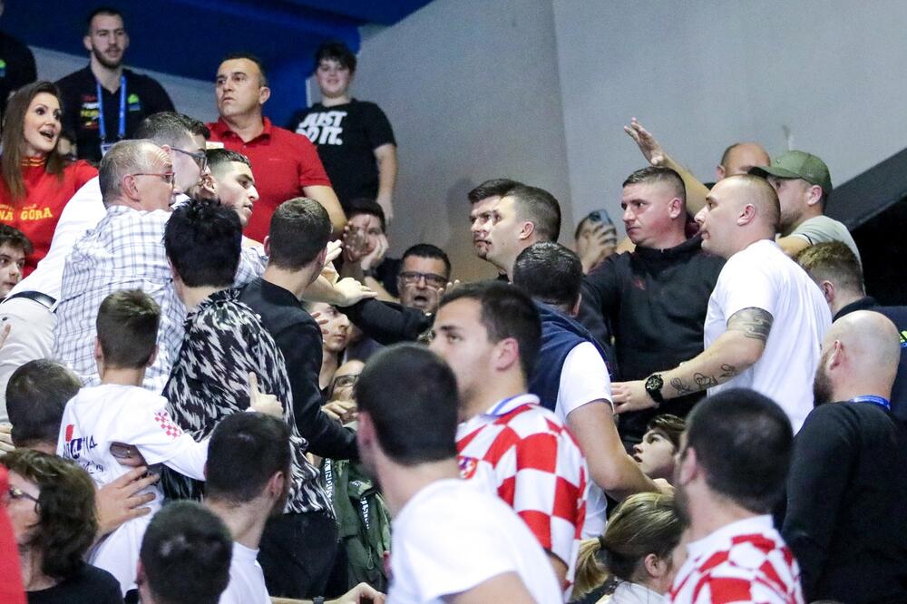 Pokušali da napadnu crnogorske navijače: Uhapšena četvorica Hrvata