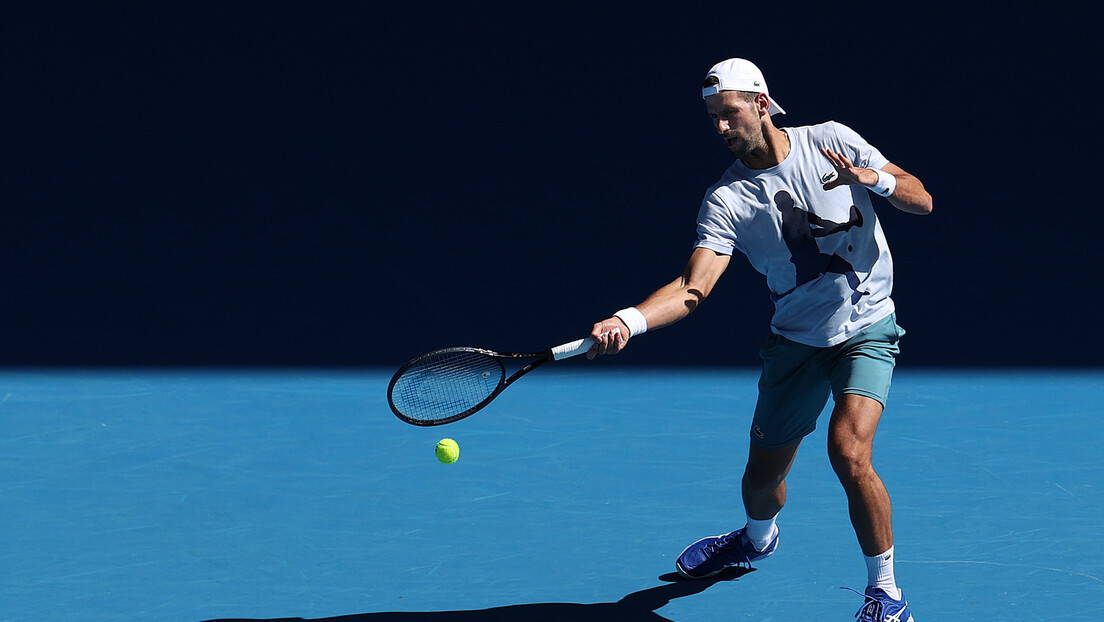 Nole odradio prvi trening pred početak Australijan opena: Zglob je u redu!
