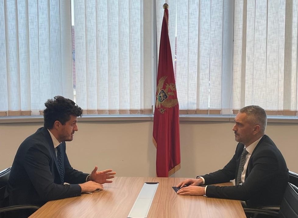 Brđanin se sastao sa koordinatorom CIDS-a za Crnu Goru: Razgovori o unaprjeđenju saradnje