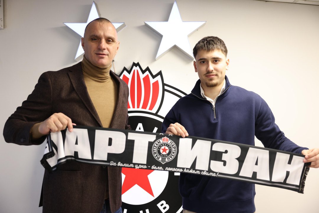Mladi štoper Nikola Miličić prvo pojačanje Partizana
