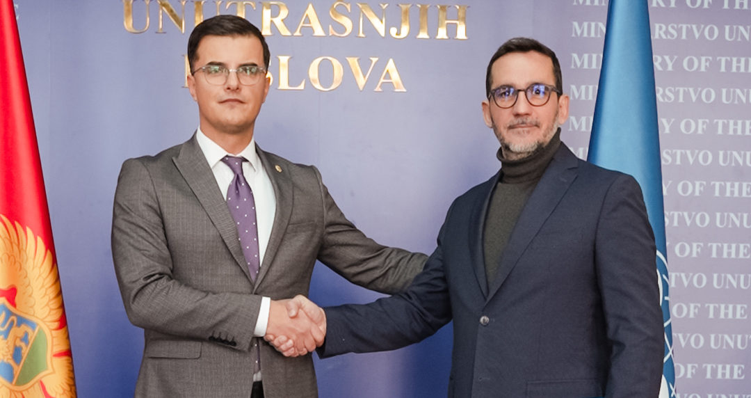 Šaranović se sastao sa Santanderom: MUP i UNICEF u borbi protiv nasilja nad djecom