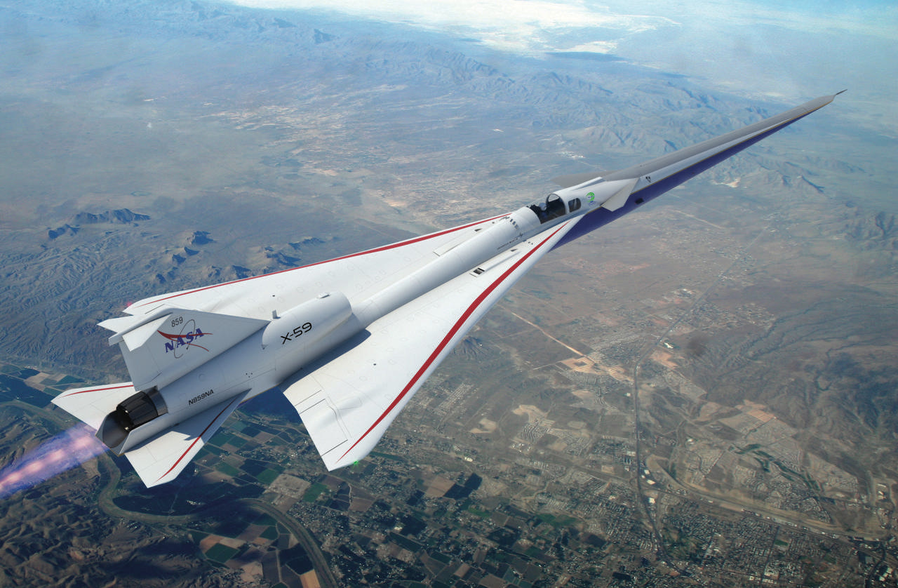 NASA predstavila prototip supersoničnog aviona X-59