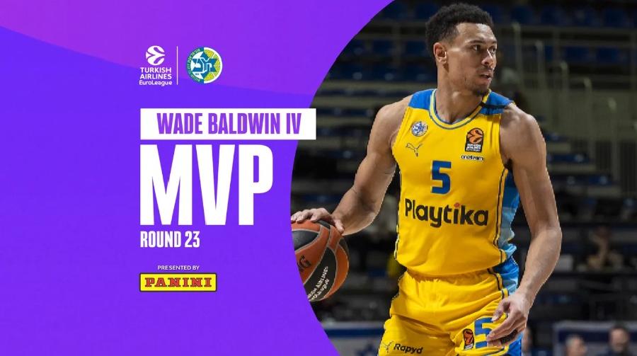 Vejd Boldvin MVP 23. kola Evrolige
