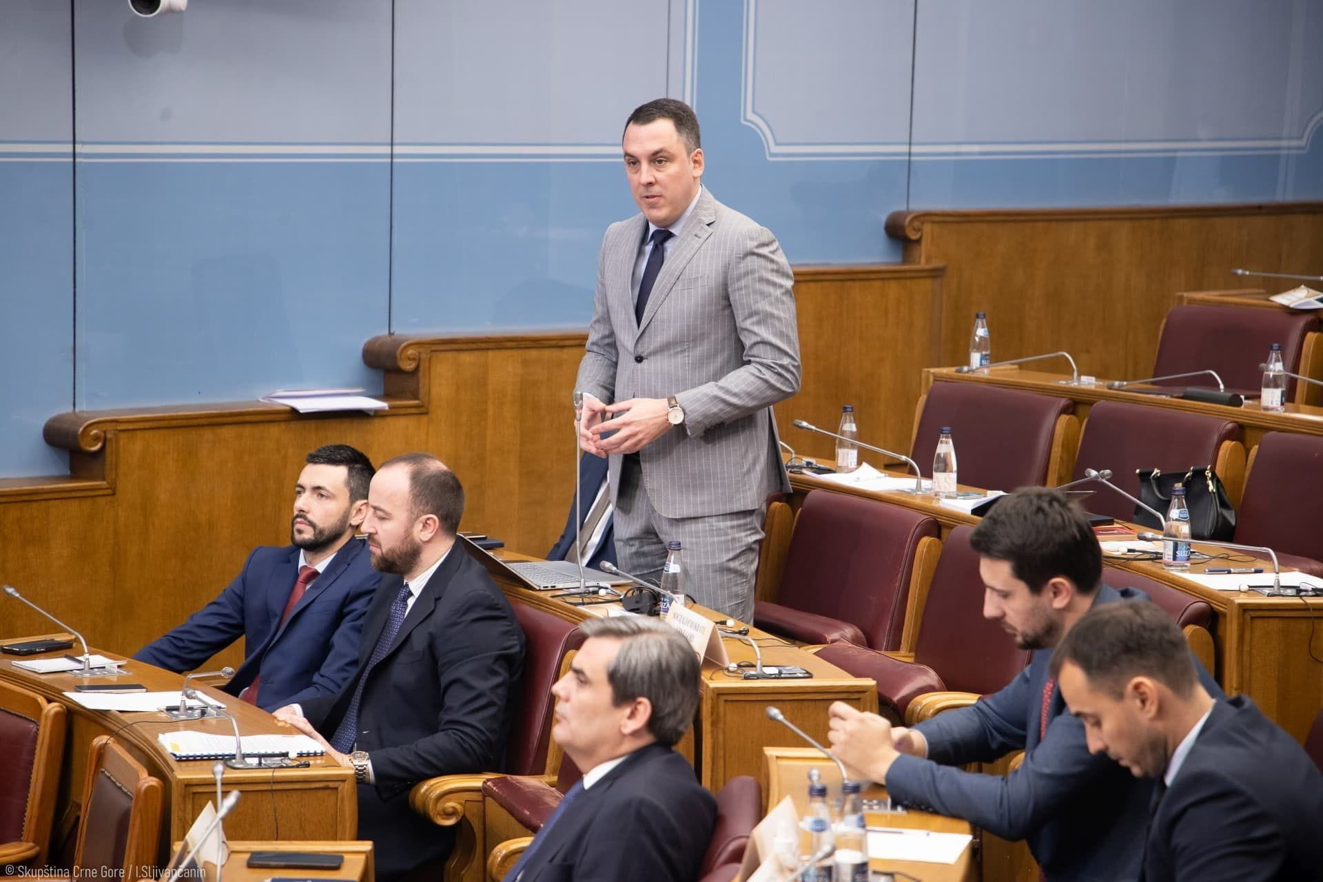 Vuković: Ne žuri se Vladi da usvoji budžet već Odluku o zaduženju