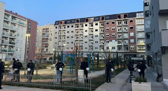 Rušenje Lamele C na Zabjelu zaustavljeno za danas