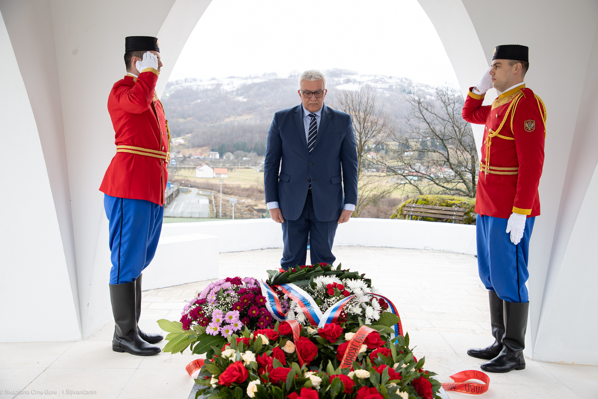 Mandić položio vijenac na spomenik junacima Mojkovačke bitke
