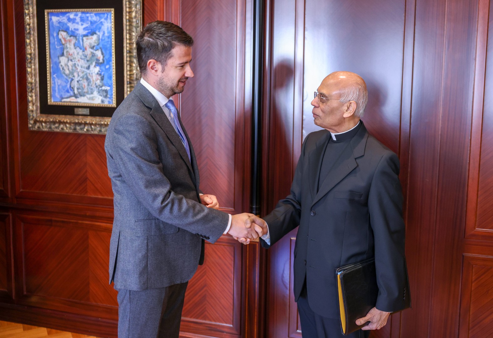 Milatović sa apostolskim nuncijem Ćulikatom: Otvaranje Papske nuncijature u Podgorici bio bi značajan korak u jačanju odnosa Crne Gore i Svete Stolice
