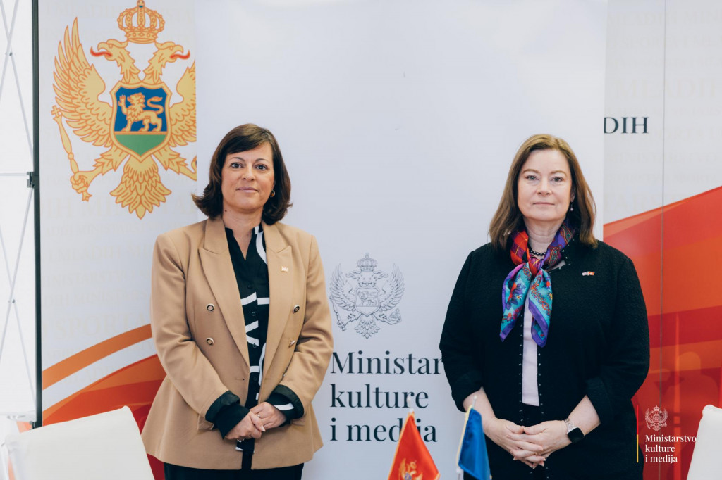 Vujović-Rajzing Rajnke: Saradnja sa Američkom ambasadom doprinosi očuvanju kulturne baštine i jačanju slobode medija