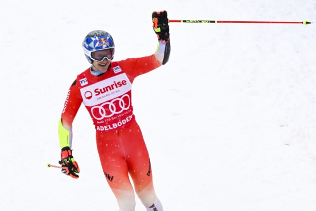 Odermat najbrži u veleslalomu u Adelbodenu