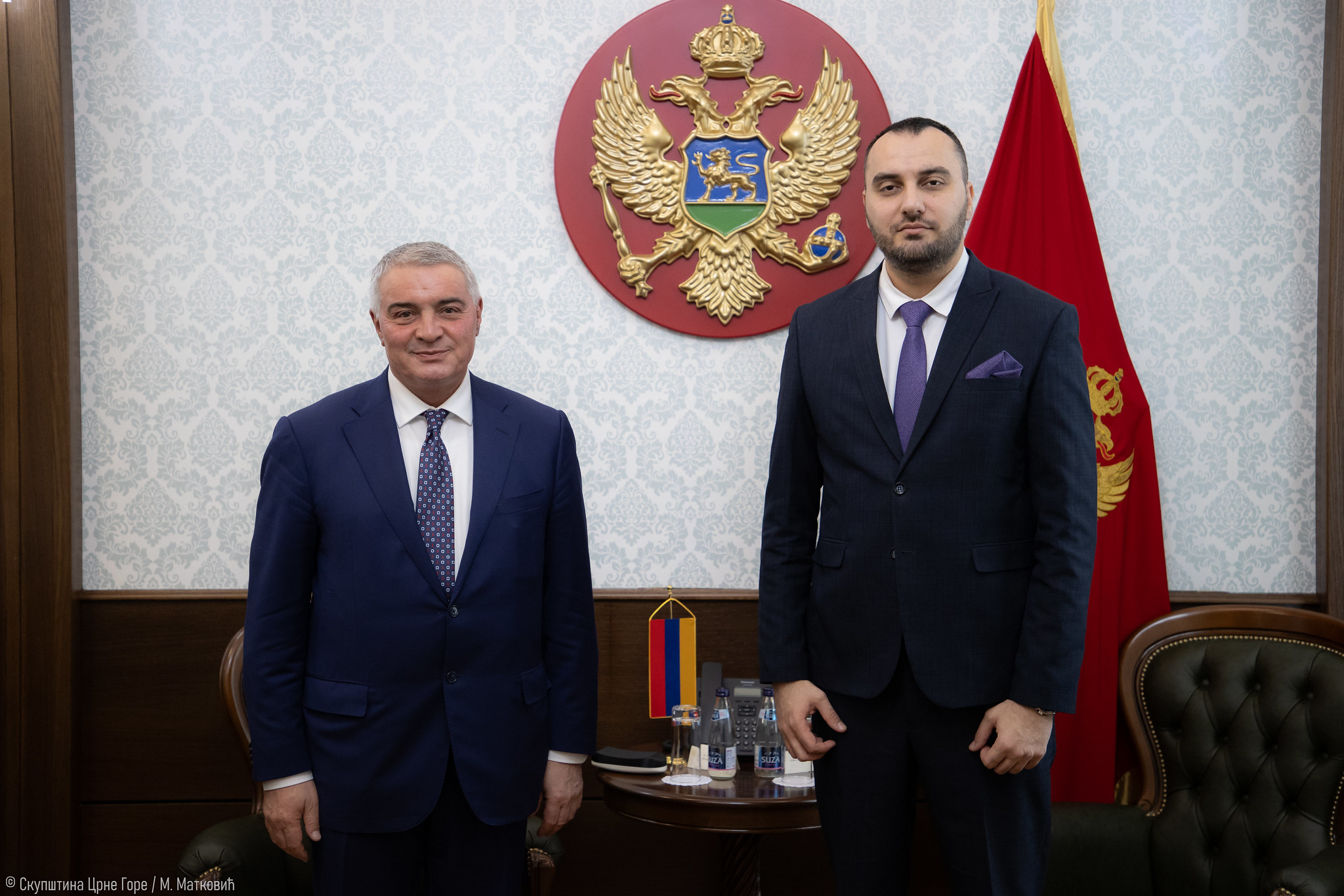 Stijepović se sastao sa ambasadorom Hovakimijanom: Odnosi Crne Gore i Jermenije dobra osnova za učvršićivanje veza